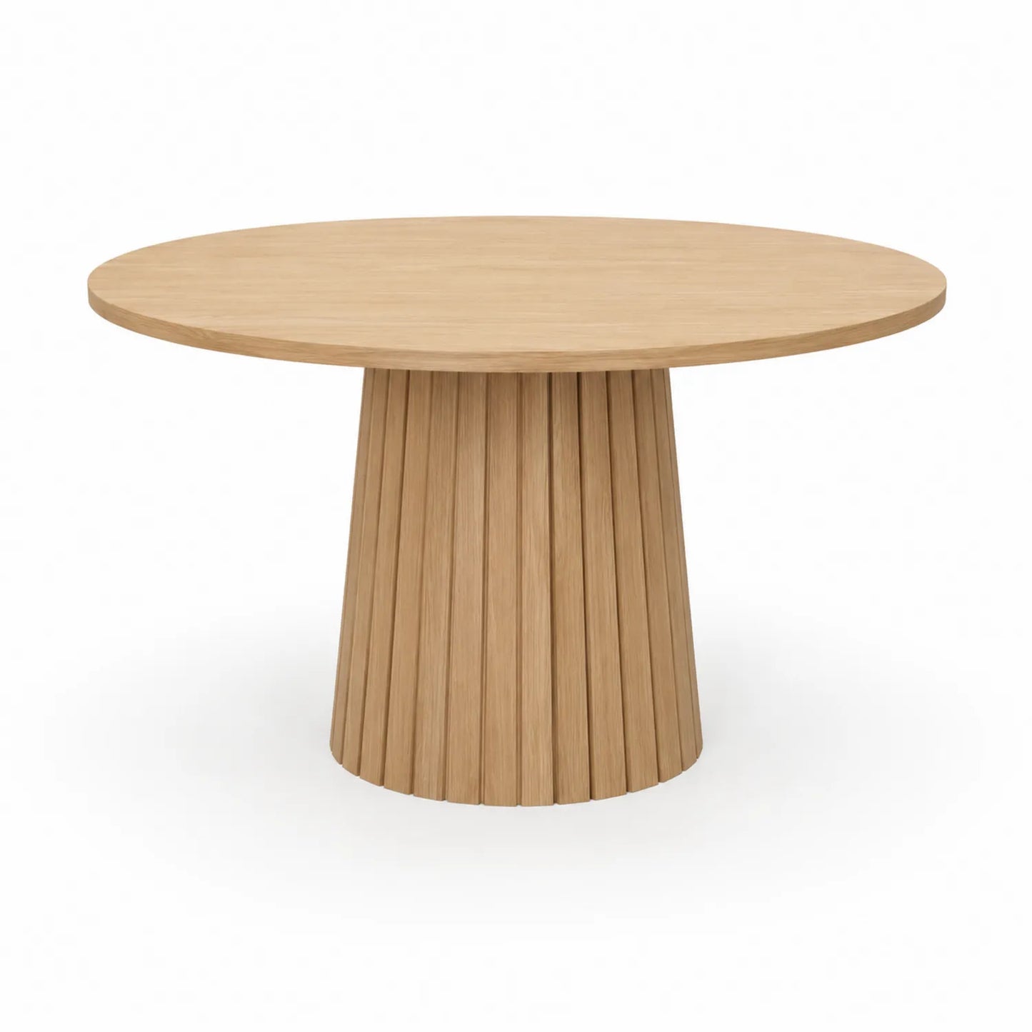 Table ronde en chêne massif Ø120 cm