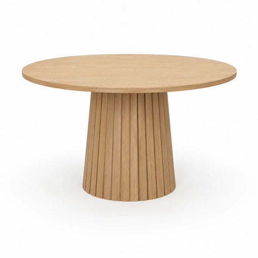 Table ronde en chêne massif Ø120 cm